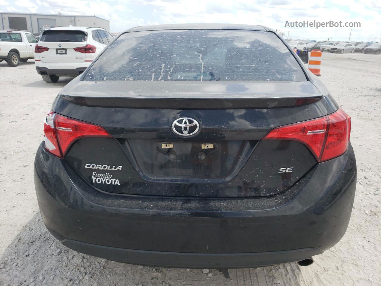 2019 Toyota Corolla L Black vin: 5YFBURHE4KP886253