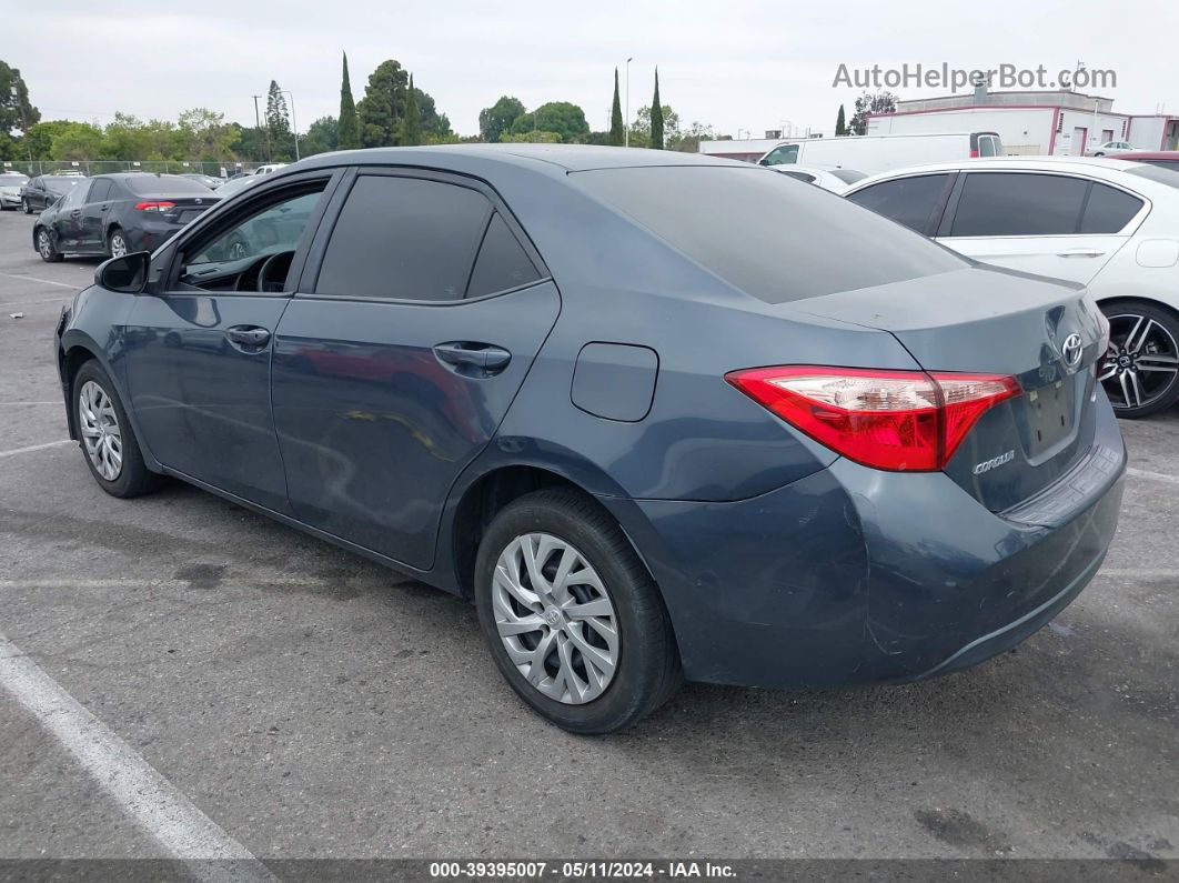 2019 Toyota Corolla Le Gray vin: 5YFBURHE4KP906775