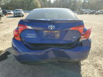 2019 Toyota Corolla L Blue vin: 5YFBURHE4KP924600