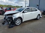 2019 Toyota Corolla L White vin: 5YFBURHE4KP929487