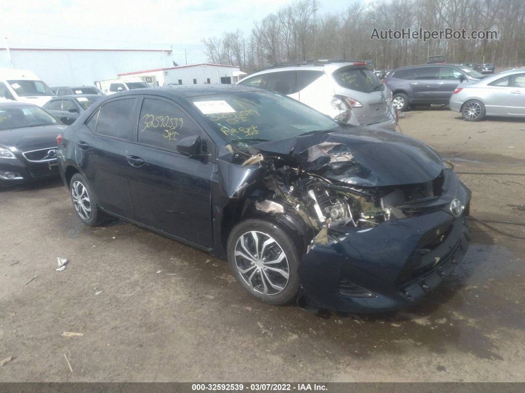 2019 Toyota Corolla L/le/se/xle/xse Черный vin: 5YFBURHE4KP932504