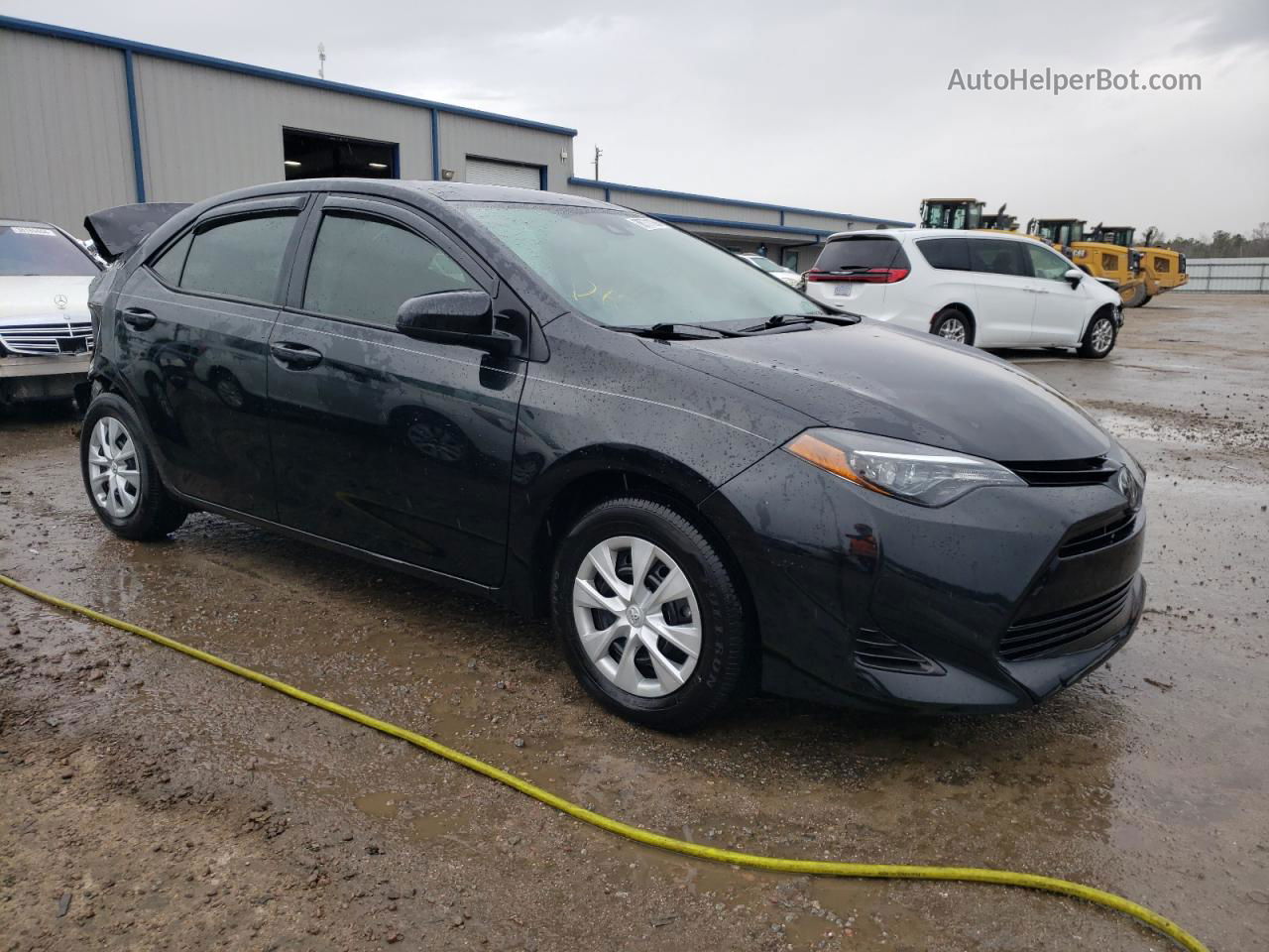 2019 Toyota Corolla L Black vin: 5YFBURHE4KP939842