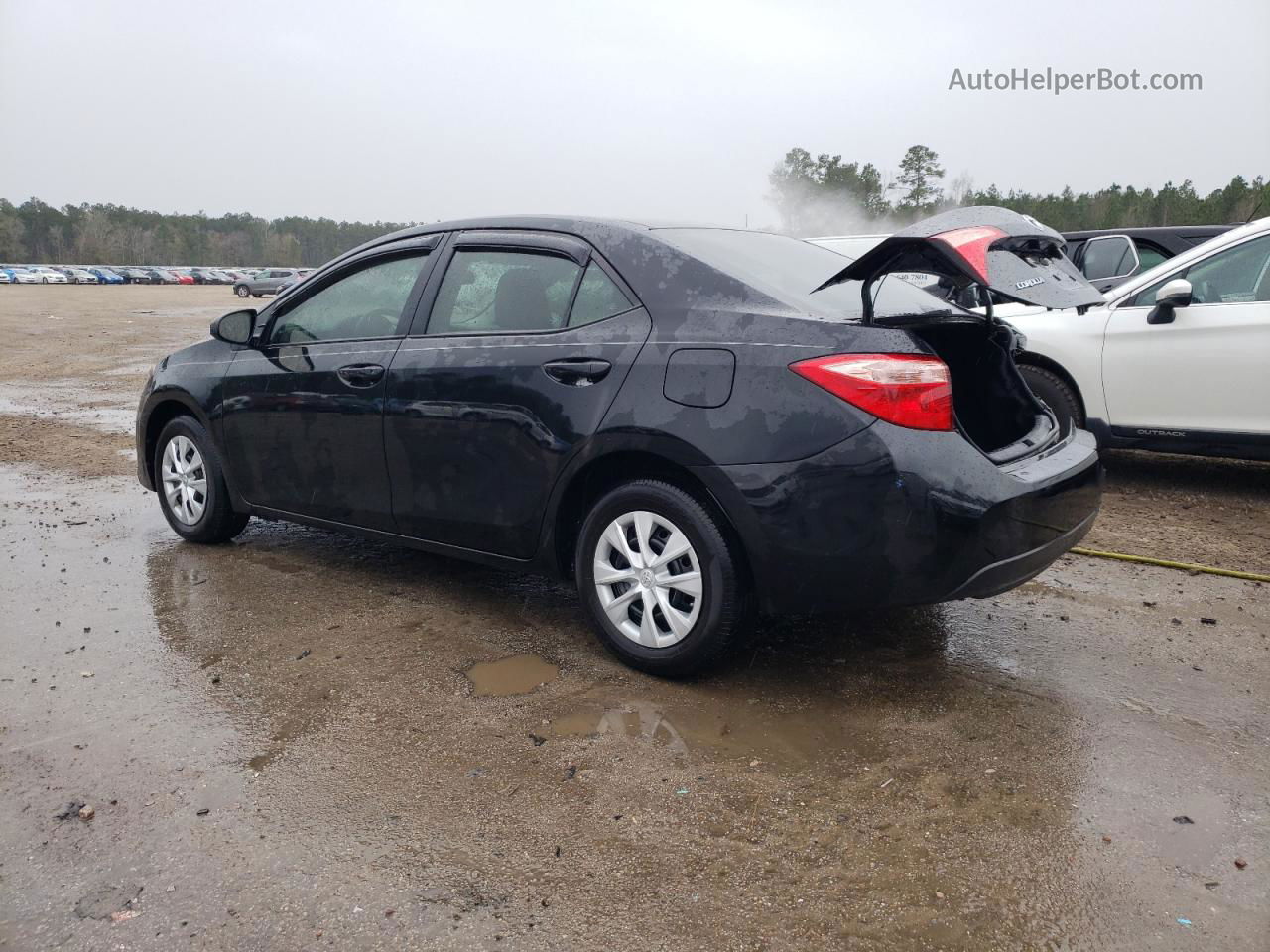 2019 Toyota Corolla L Black vin: 5YFBURHE4KP939842