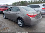 2019 Toyota Corolla Le Gray vin: 5YFBURHE4KP940814