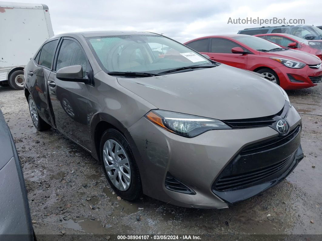 2019 Toyota Corolla Le Gray vin: 5YFBURHE4KP940814