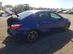 2014 Toyota Corolla L Blue vin: 5YFBURHE5EP002065