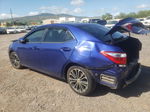 2014 Toyota Corolla L Blue vin: 5YFBURHE5EP002065