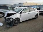 2014 Toyota Corolla L White vin: 5YFBURHE5EP012157