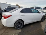 2014 Toyota Corolla L White vin: 5YFBURHE5EP012157