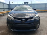 2014 Toyota Corolla L Black vin: 5YFBURHE5EP055266