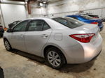 2014 Toyota Corolla L Silver vin: 5YFBURHE5EP070138