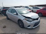 2014 Toyota Corolla Le Silver vin: 5YFBURHE5EP082922