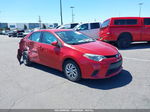 2014 Toyota Corolla Le Красный vin: 5YFBURHE5EP095623