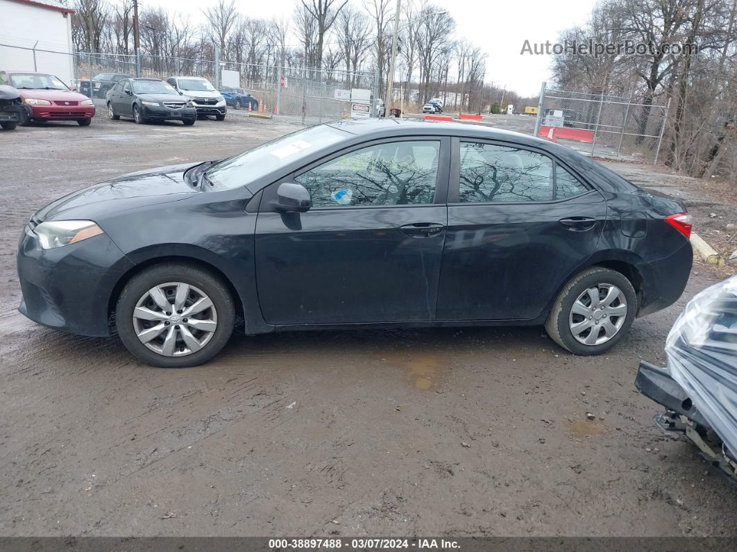 2014 Toyota Corolla Le Черный vin: 5YFBURHE5EP112940