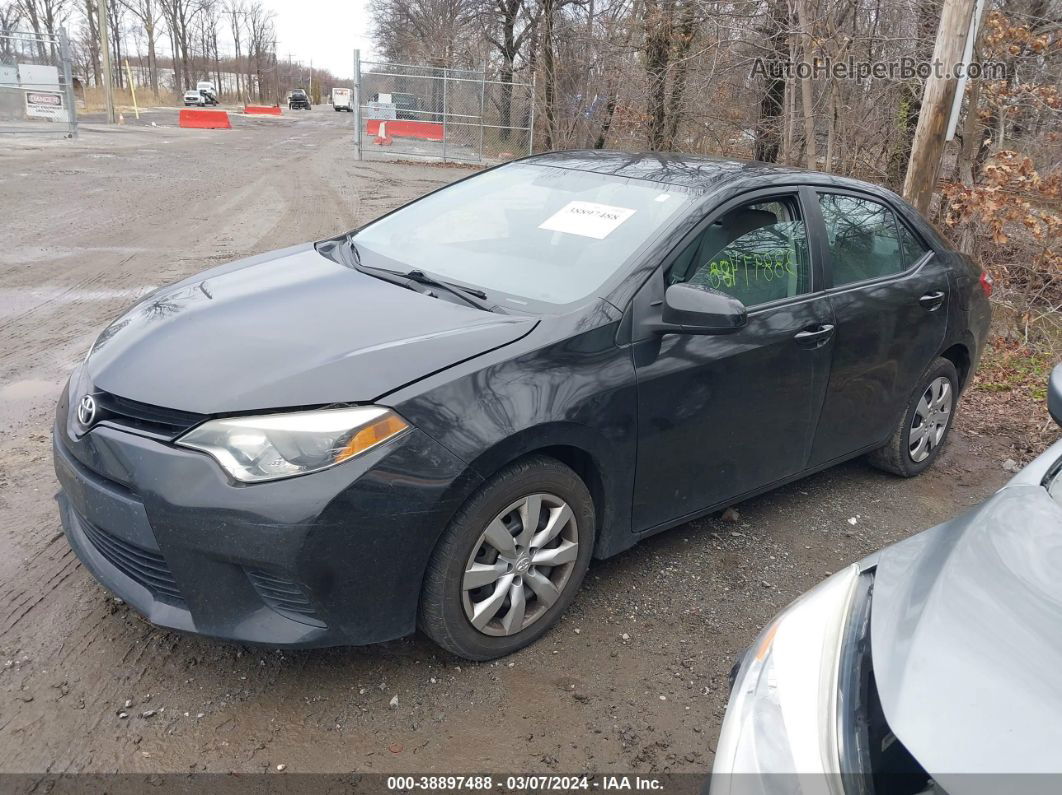 2014 Toyota Corolla Le Black vin: 5YFBURHE5EP112940