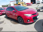 2015 Toyota Corolla S Plus Red vin: 5YFBURHE5FP216555