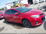 2015 Toyota Corolla S Plus Красный vin: 5YFBURHE5FP216555