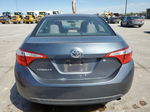 2015 Toyota Corolla L Gray vin: 5YFBURHE5FP216992