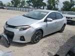 2015 Toyota Corolla L Silver vin: 5YFBURHE5FP237907