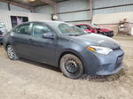 2015 Toyota Corolla L Gray vin: 5YFBURHE5FP239947