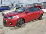 2015 Toyota Corolla L Красный vin: 5YFBURHE5FP243755