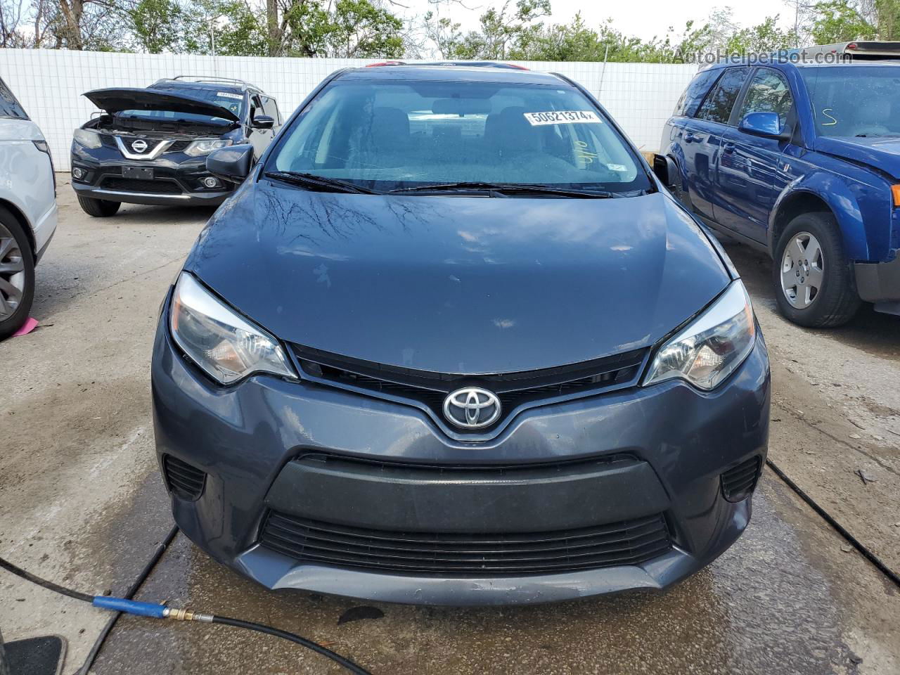 2015 Toyota Corolla L Charcoal vin: 5YFBURHE5FP251113