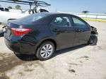 2015 Toyota Corolla L Black vin: 5YFBURHE5FP269336