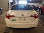 2015 Toyota Corolla L White vin: 5YFBURHE5FP280448