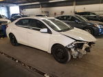 2015 Toyota Corolla L White vin: 5YFBURHE5FP280448