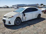 2015 Toyota Corolla L White vin: 5YFBURHE5FP281387