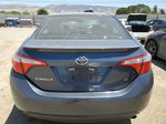 2015 Toyota Corolla L Blue vin: 5YFBURHE5FP281941