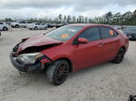 2015 Toyota Corolla L Red vin: 5YFBURHE5FP317840