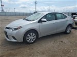 2015 Toyota Corolla L Silver vin: 5YFBURHE5FP319216