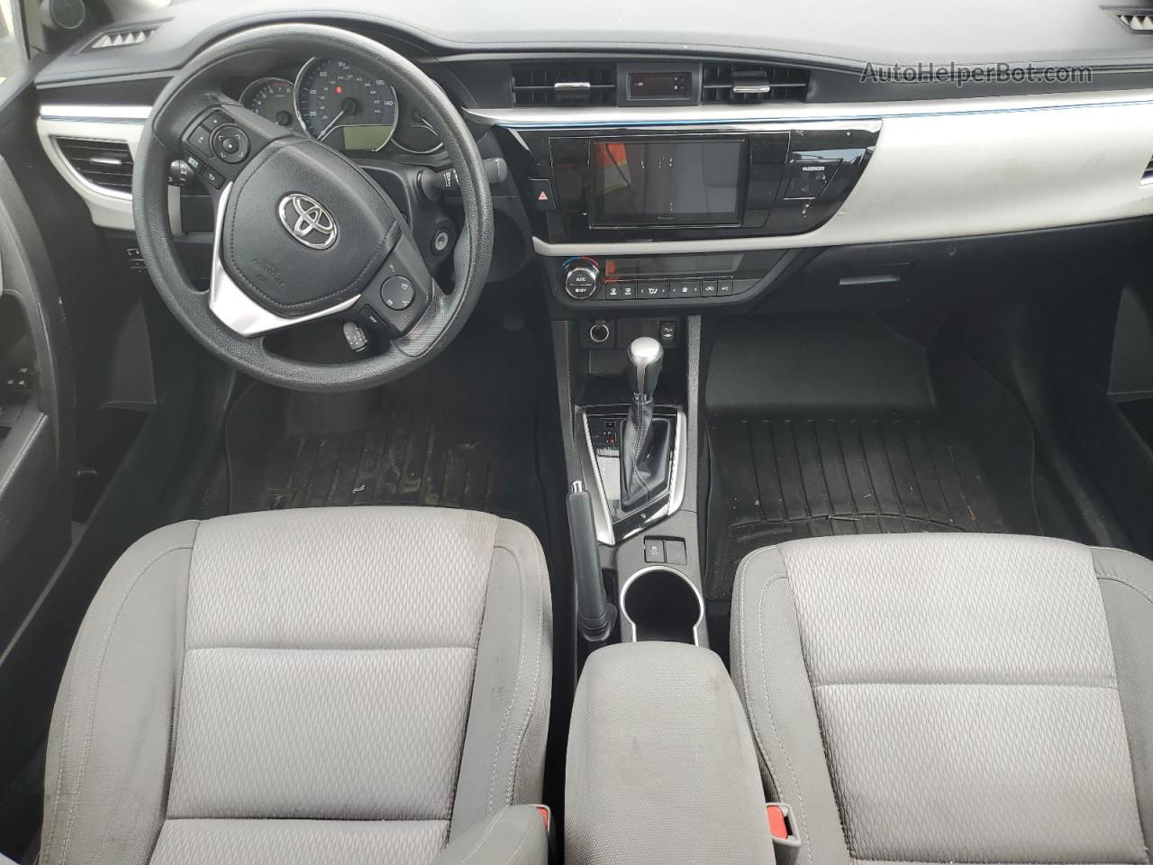 2015 Toyota Corolla L Серебряный vin: 5YFBURHE5FP319216