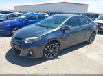 2015 Toyota Corolla S Plus Gray vin: 5YFBURHE5FP326103