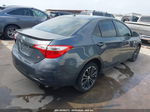 2016 Toyota Corolla S Plus Gray vin: 5YFBURHE5GP390238