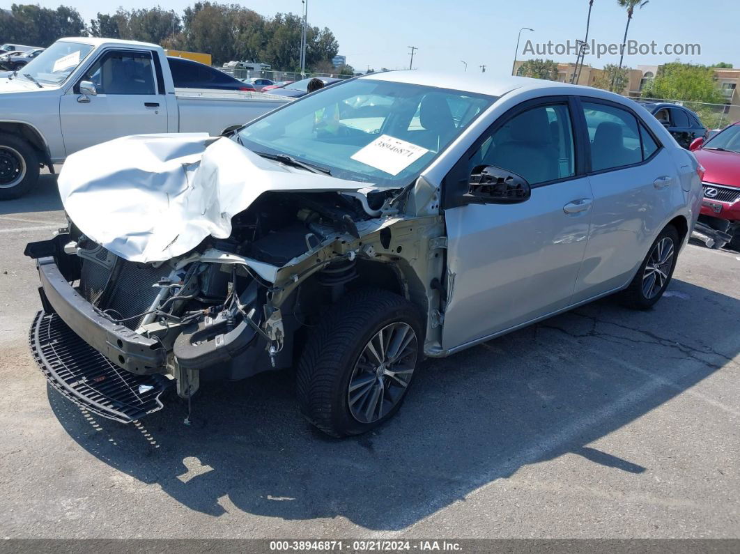 2016 Toyota Corolla Le Plus Silver vin: 5YFBURHE5GP391132