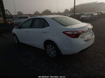 2016 Toyota Corolla Le White vin: 5YFBURHE5GP403053