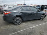 2016 Toyota Corolla L Black vin: 5YFBURHE5GP463754