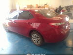 2016 Toyota Corolla Le Maroon vin: 5YFBURHE5GP524519