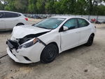 2016 Toyota Corolla L White vin: 5YFBURHE5GP525525