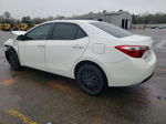 2016 Toyota Corolla L White vin: 5YFBURHE5GP537870