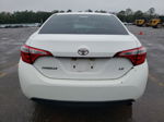 2016 Toyota Corolla L White vin: 5YFBURHE5GP537870