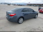 2016 Toyota Corolla Le Gray vin: 5YFBURHE5GP549727