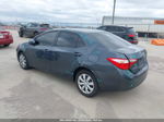 2016 Toyota Corolla Le Gray vin: 5YFBURHE5GP549727