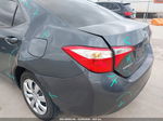 2016 Toyota Corolla Le Gray vin: 5YFBURHE5GP549727