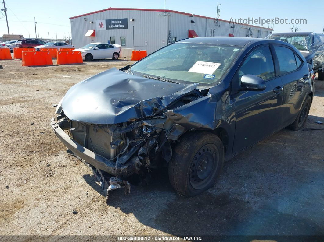 2016 Toyota Corolla Le Черный vin: 5YFBURHE5GP549730