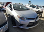 2016 Toyota Corolla L Silver vin: 5YFBURHE5GP558993