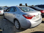 2016 Toyota Corolla L Silver vin: 5YFBURHE5GP558993