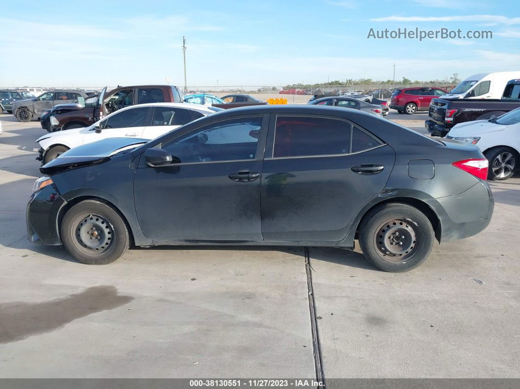 2016 Toyota Corolla L Black vin: 5YFBURHE5GP568147